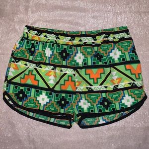 Women’s Aztec Athleisure Shorts